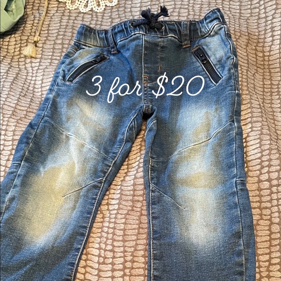 Denim Co Arc leg jeans 2-3 T - Picture 1 of 9